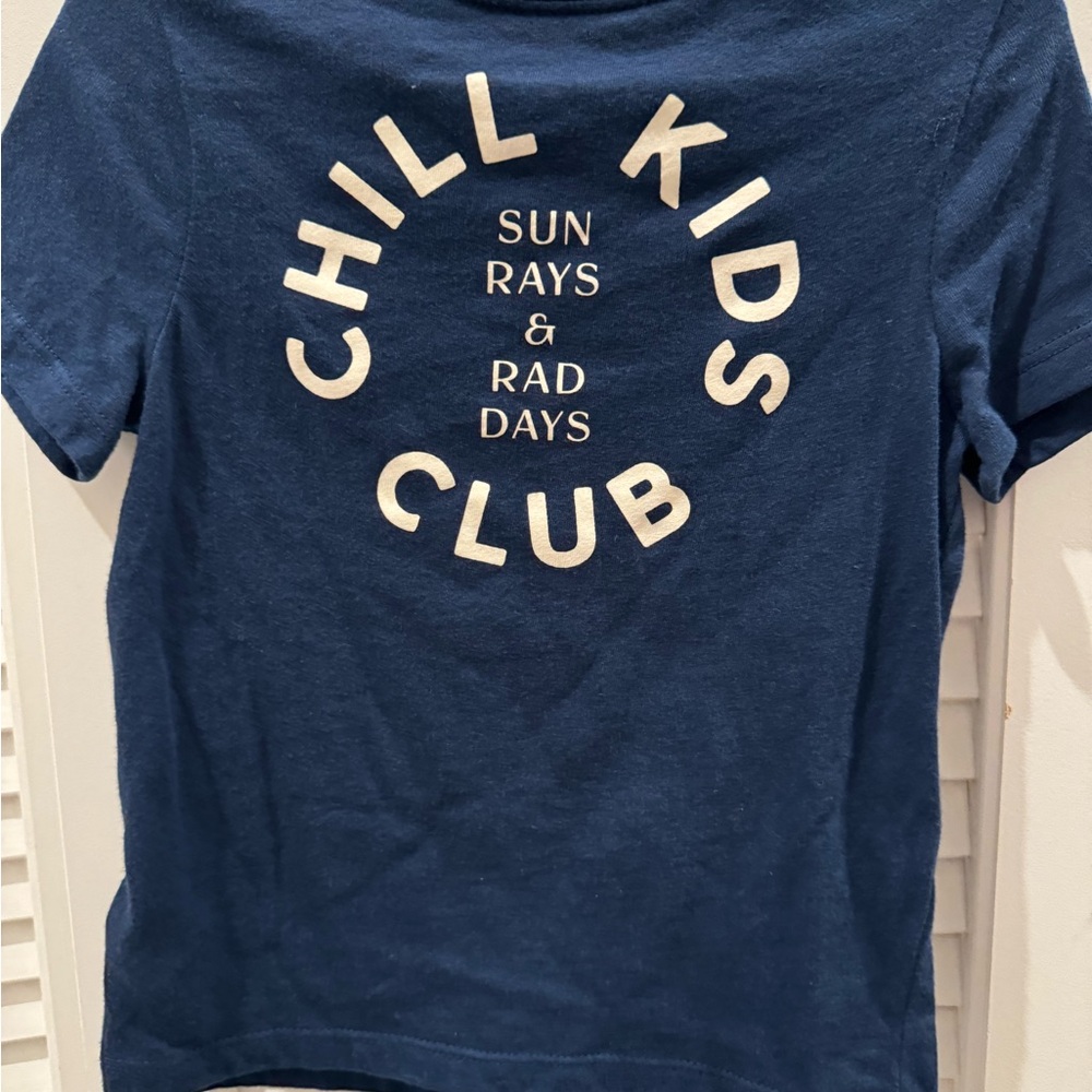 Chill Kids Club Blue T-Shirt